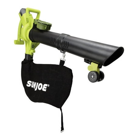 Sun Joe iONBV 40-Volt 4.0 Ah Variable-Speed (up to 201 MPH) Cordless Blower/Vacuum/Mulcher with Brushless Motor
