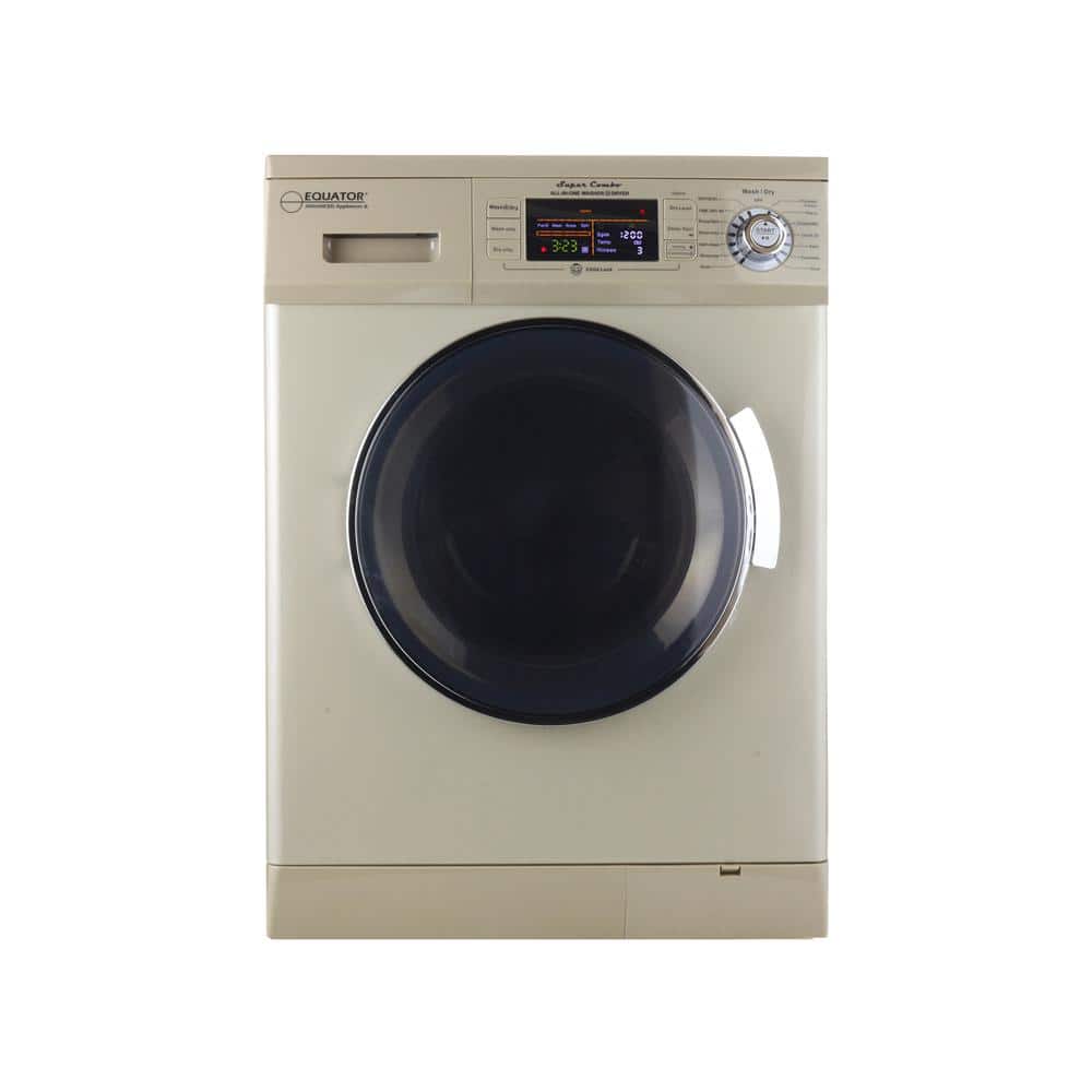 Equator 1.57 cu. ft. 110V Smart All-in-One Washer and Dryer Combo Version 2 Pro in Gold