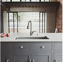 VIGO Undermount Stainless Steel Kitchen Sink, Faucet and Dispenser