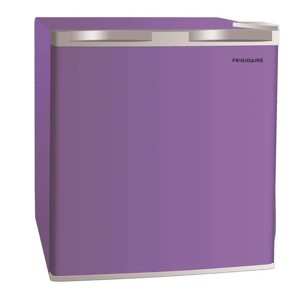 Frigidaire 1.6 cu. ft. Mini Fridge in Purple with Freezer, Pruple